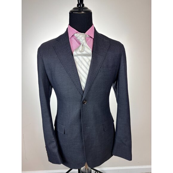 Ermenegildo ZEGNA Modern 2-Button 10% Cashmere Sport Jacket 42 L / R e52